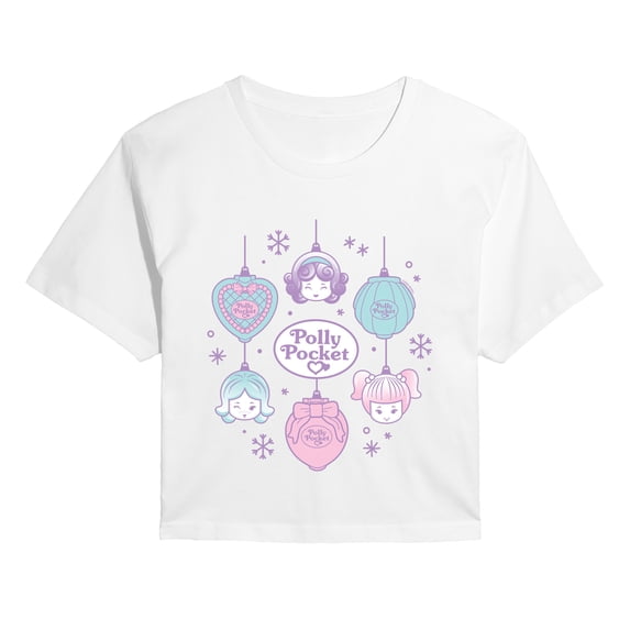 Polly Pocket - Ornaments Cropped Graphic T-Shirt