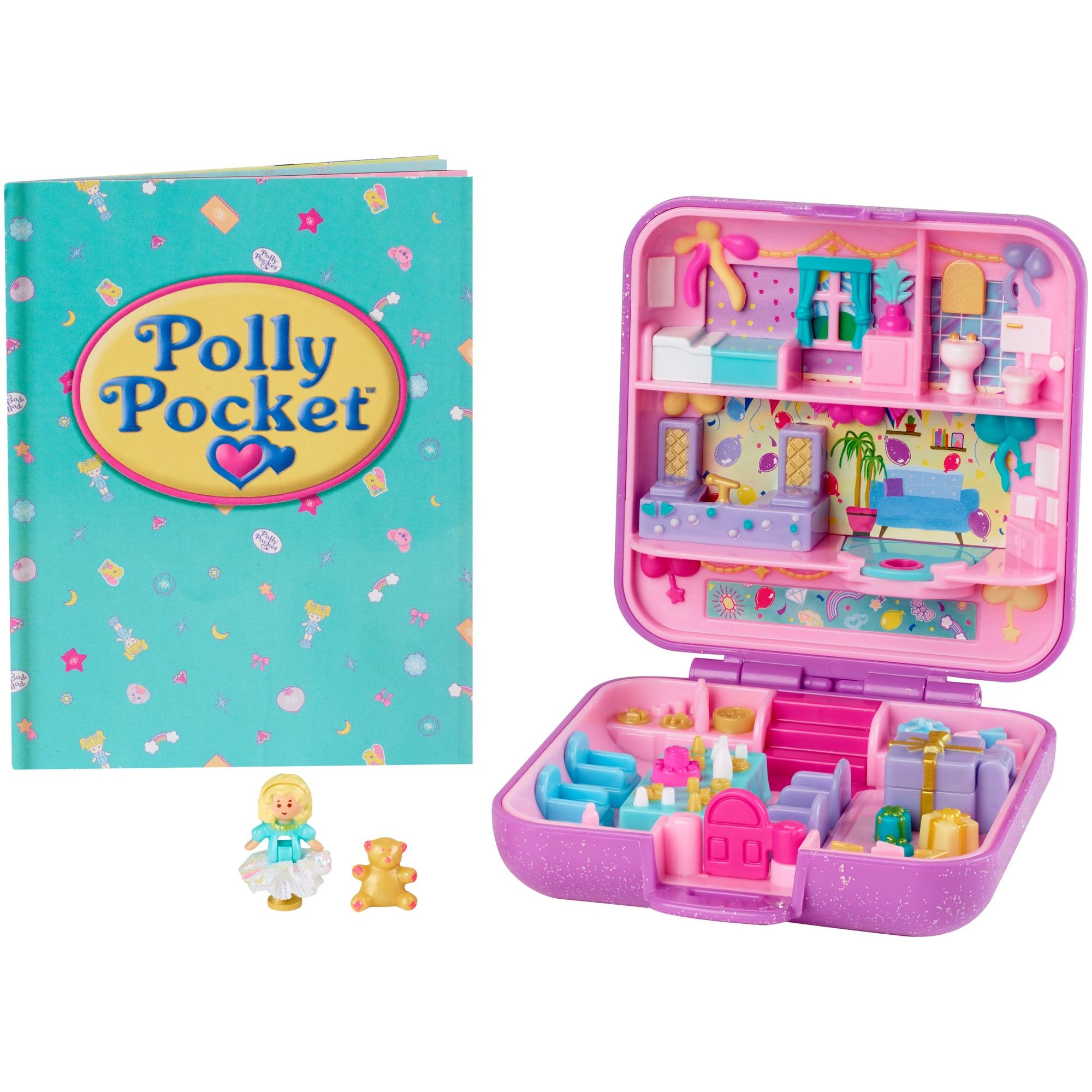 Polly Pocket Partytime Surprise Keepsake 30th Anniversary Compact - image 1 of 6