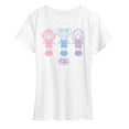 thumbnail image 1 of Polly Pocket - Polly And Friends Retro Tiny Dolls - Women's Short Sleeve Graphic Tee, 1 of 4