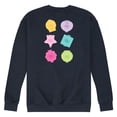 thumbnail image 1 of Polly Pocket - Polly P Case Grid - Men's Crew Fleece Sweatshirt, 1 of 5