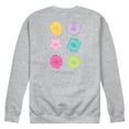 thumbnail image 1 of Polly Pocket - Polly P Case Grid - Men's Crew Fleece Sweatshirt, 1 of 5
