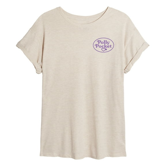 Polly Pocket - Polly P Case Grid Multi Hit - Women's Oversized Graphic T-Shirt