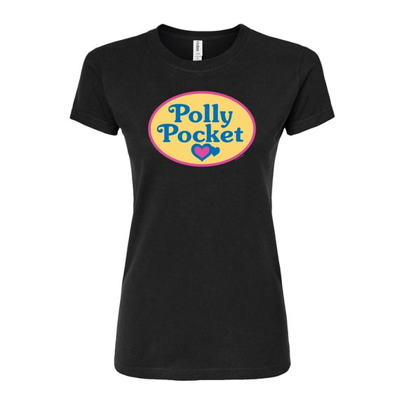Polly Pocket - Polly Pocket Color Logo - Junior's Fitted Graphic T-Shirt