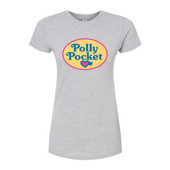 Polly Pocket - Polly Pocket Color Logo - Junior's Fitted Graphic T-Shirt
