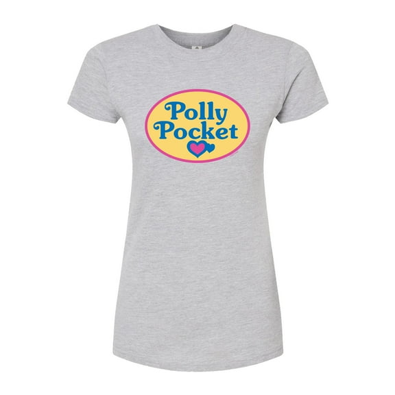 Polly Pocket - Polly Pocket Color Logo - Junior's Fitted Graphic T-Shirt
