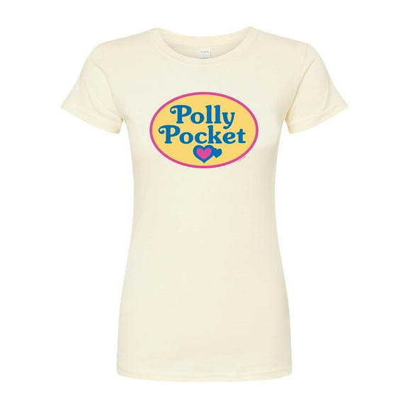Polly Pocket - Polly Pocket Color Logo - Junior's Fitted Graphic T-Shirt