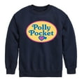 thumbnail image 1 of Polly Pocket - Polly Pocket Color Logo - Toddler And Youth Crewneck Fleece Sweatshirt, 1 of 4