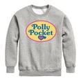 thumbnail image 1 of Polly Pocket - Polly Pocket Color Logo - Toddler And Youth Crewneck Fleece Sweatshirt, 1 of 4