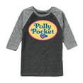 thumbnail image 1 of Polly Pocket - Polly Pocket Color Logo - Toddler And Youth Raglan Graphic T-Shirt, 1 of 3