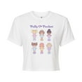 thumbnail image 1 of Polly Pocket - Polly Pocket Doll Grid - Junior's - Women's Cropped T-shirt, 1 of 5