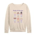 thumbnail image 1 of Polly Pocket - Polly Pocket Doll Grid - Women's French Terry Long Sleeve Shirt, 1 of 5