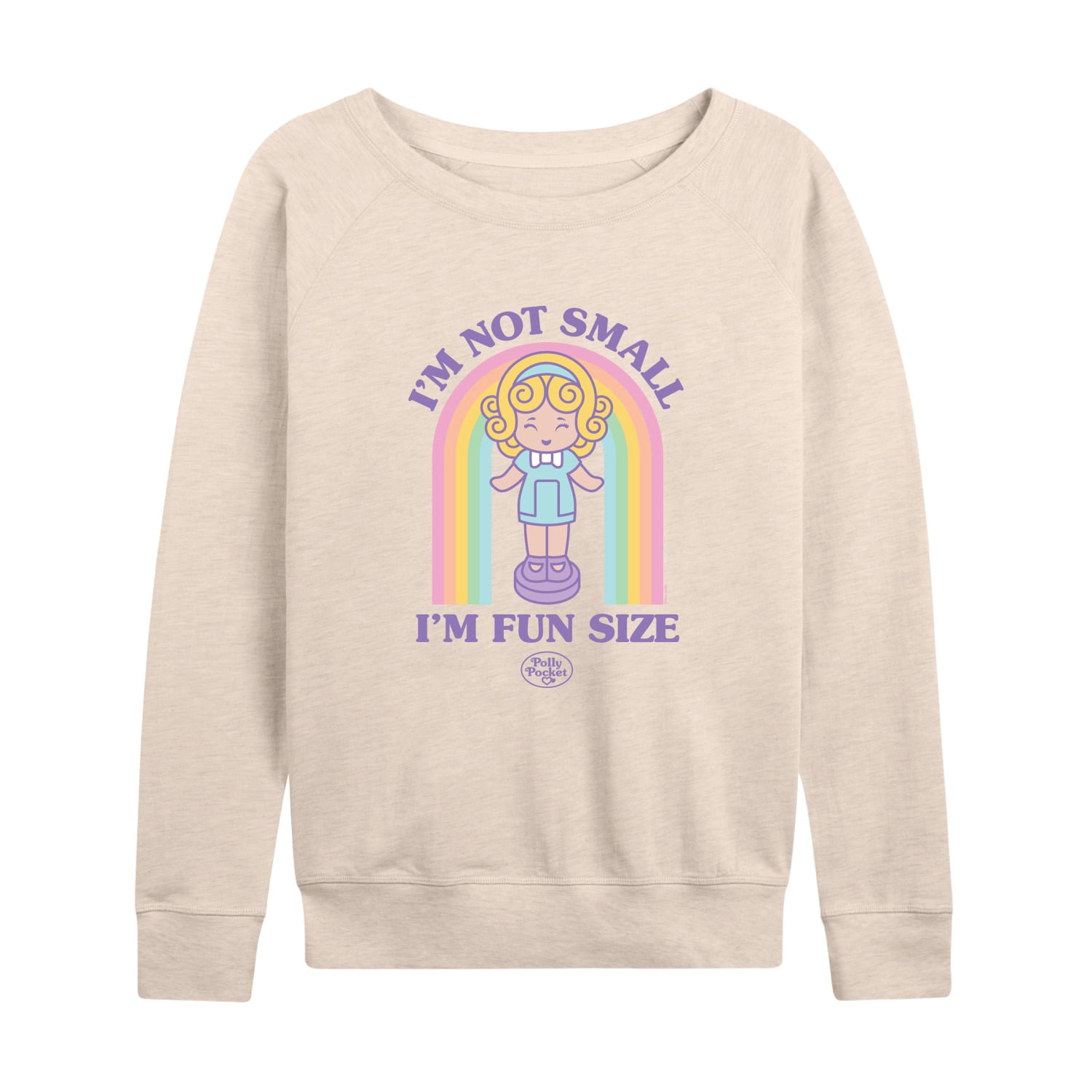 Polly Pocket - Polly Pocket Fun Size - Women's French Terry Long Sleeve ...