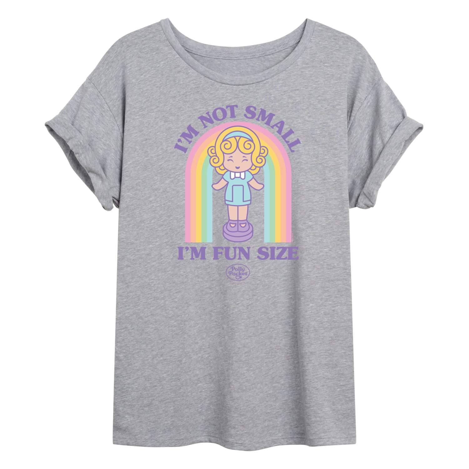 Polly Pocket - Polly Pocket Fun Size - Women's Oversized Graphic T ...