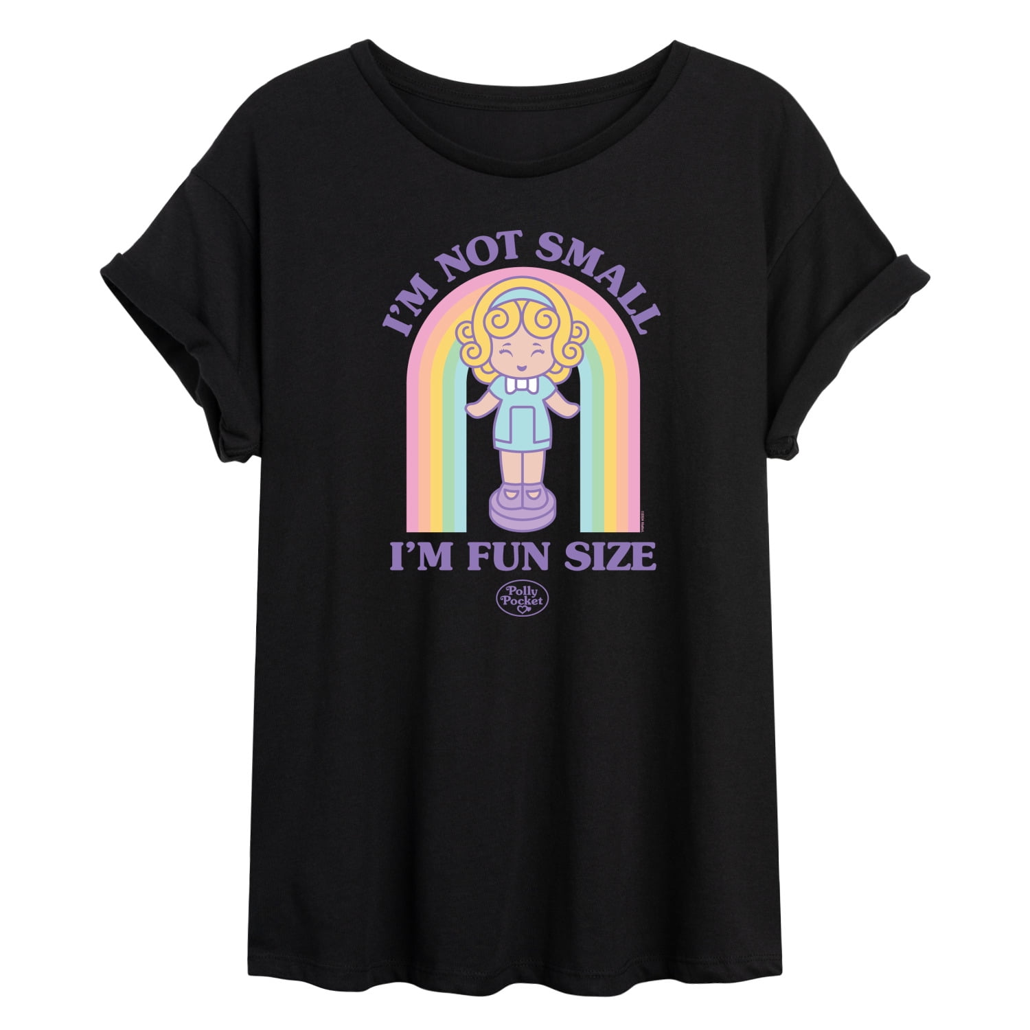 Polly Pocket - Polly Pocket Fun Size - Women's Oversized Graphic T ...