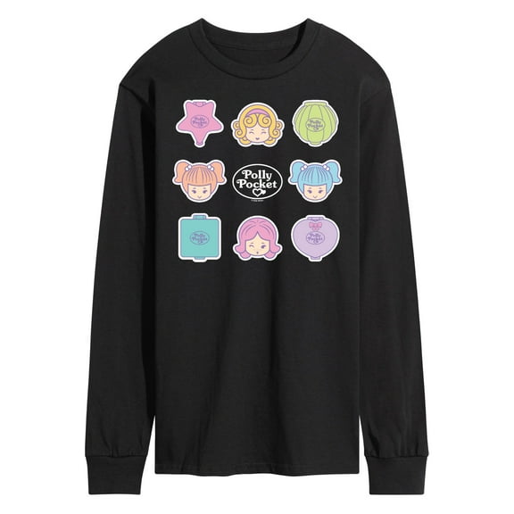 Polly Pocket - Polly Pocket Grid - Men's Long Sleeve T-Shirt