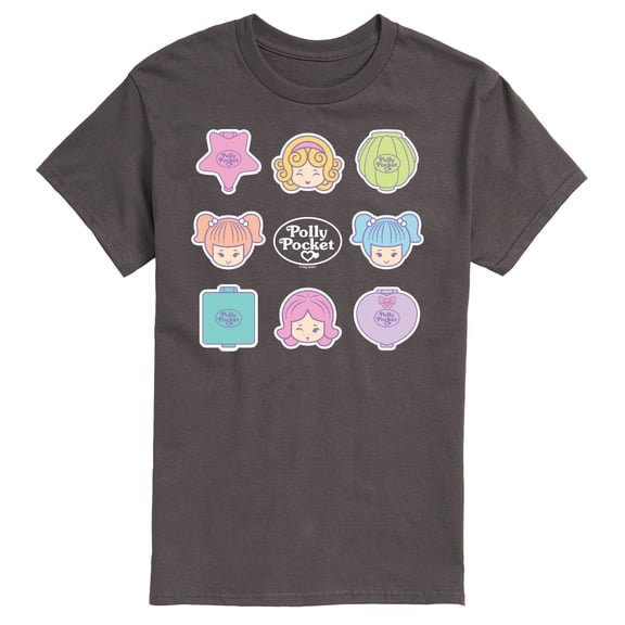 Polly Pocket - Polly Pocket Grid - Men's Short Sleeve Graphic T-Shirt