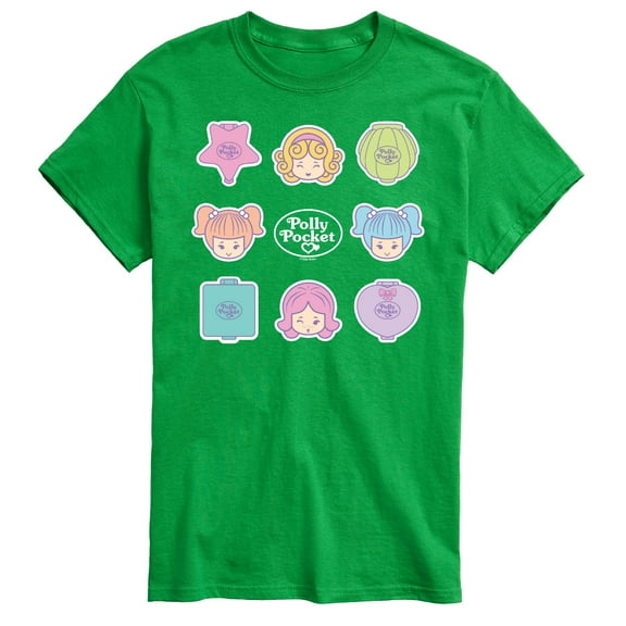 Polly Pocket - Polly Pocket Grid - Men's Short Sleeve Graphic T-Shirt