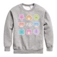 thumbnail image 1 of Polly Pocket - Polly Pocket Grid - Toddler And Youth Crewneck Fleece Sweatshirt, 1 of 4