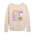 thumbnail image 1 of Polly Pocket - Polly Pocket Grid - Women's French Terry Long Sleeve Shirt, 1 of 5