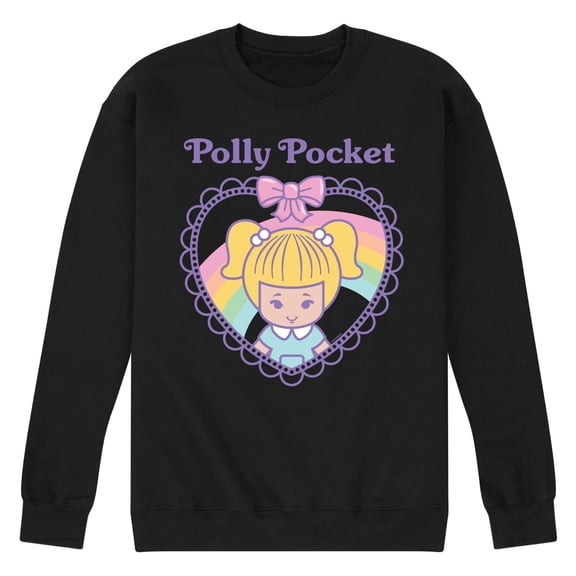 Polly Pocket - Polly Pocket Heart - Men's Crew Fleece Sweatshirt