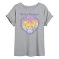 thumbnail image 1 of Polly Pocket - Polly Pocket Heart - Women's Oversized Graphic T-Shirt, 1 of 5