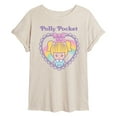 thumbnail image 1 of Polly Pocket - Polly Pocket Heart - Women's Oversized Graphic T-Shirt, 1 of 5