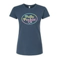 thumbnail image 1 of Polly Pocket - Polly Pocket Ombre Logo - Junior's Fitted Graphic T-Shirt, 1 of 5