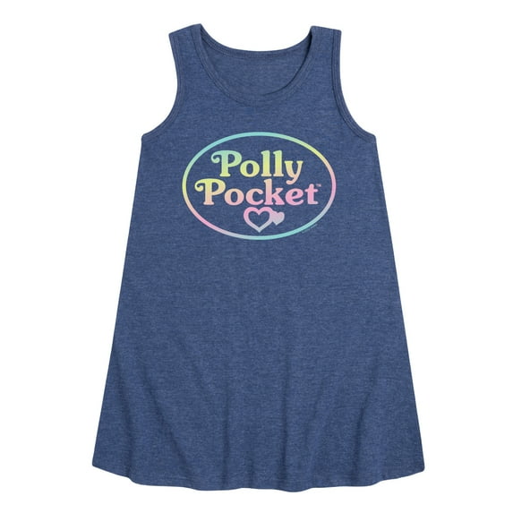 Polly Pocket - Polly Pocket Ombre Logo - Toddler And Girls A-line Dress