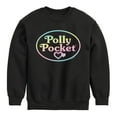 thumbnail image 1 of Polly Pocket - Polly Pocket Ombre Logo - Toddler And Youth Crewneck Fleece Sweatshirt, 1 of 4