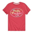 thumbnail image 1 of Polly Pocket - Polly Pocket Ombre Logo - Toddler And Youth Short Sleeve Graphic T-Shirt, 1 of 4