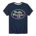 thumbnail image 1 of Polly Pocket - Polly Pocket Ombre Logo - Toddler And Youth Short Sleeve Graphic T-Shirt, 1 of 4