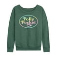 thumbnail image 1 of Polly Pocket - Polly Pocket Ombre Logo - Women's Lightweight French Terry Long Sleeve Shirt, 1 of 4