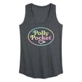 thumbnail image 1 of Polly Pocket - Polly Pocket Ombre Logo - Women's Racerback Tank Top, 1 of 4