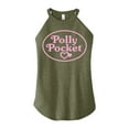 thumbnail image 1 of Polly Pocket - Polly Pocket Pink Logo - Juniors High Neck Tank Top, 1 of 4