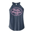 thumbnail image 1 of Polly Pocket - Polly Pocket Pink Logo - Juniors High Neck Tank Top, 1 of 4