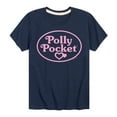 thumbnail image 1 of Polly Pocket - Polly Pocket Pink Logo - Toddler And Youth Short Sleeve Graphic T-Shirt, 1 of 4