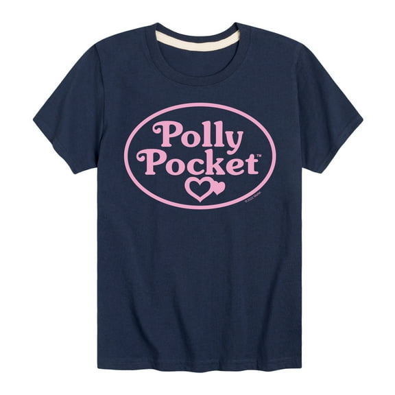 Polly Pocket - Polly Pocket Pink Logo - Toddler And Youth Short Sleeve Graphic T-Shirt