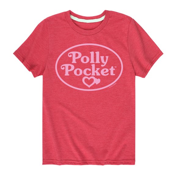Polly Pocket - Polly Pocket Pink Logo - Toddler And Youth Short Sleeve Graphic T-Shirt