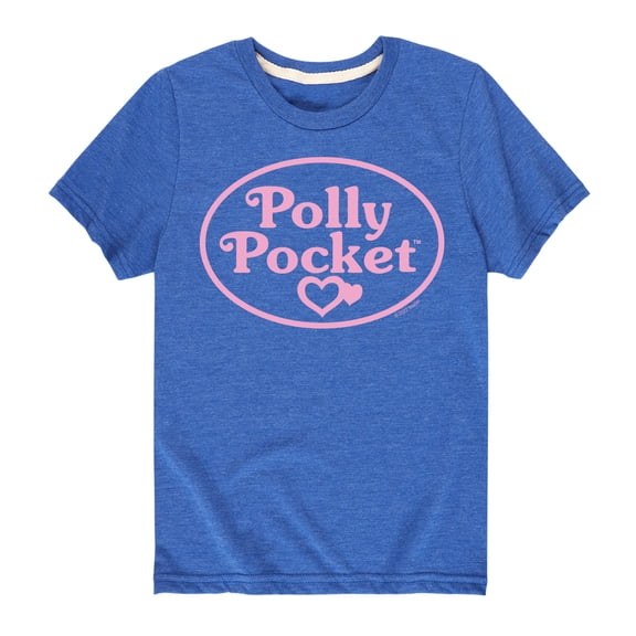 Polly Pocket - Polly Pocket Pink Logo - Toddler And Youth Short Sleeve Graphic T-Shirt