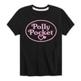 thumbnail image 1 of Polly Pocket - Polly Pocket Pink Logo - Toddler And Youth Short Sleeve Graphic T-Shirt, 1 of 4