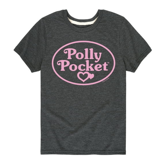 Polly Pocket - Polly Pocket Pink Logo - Toddler And Youth Short Sleeve Graphic T-Shirt