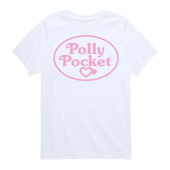 Polly Pocket - Polly Pocket Pink Logo - Toddler And Youth Short Sleeve Graphic T-Shirt
