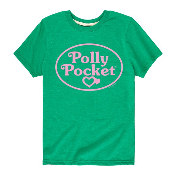 Polly Pocket - Polly Pocket Pink Logo - Toddler And Youth Short Sleeve Graphic T-Shirt