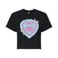 thumbnail image 1 of Polly Pocket - Polly Pocket Quilted Heart Case - Junior's - Women's Cropped T-shirt, 1 of 5