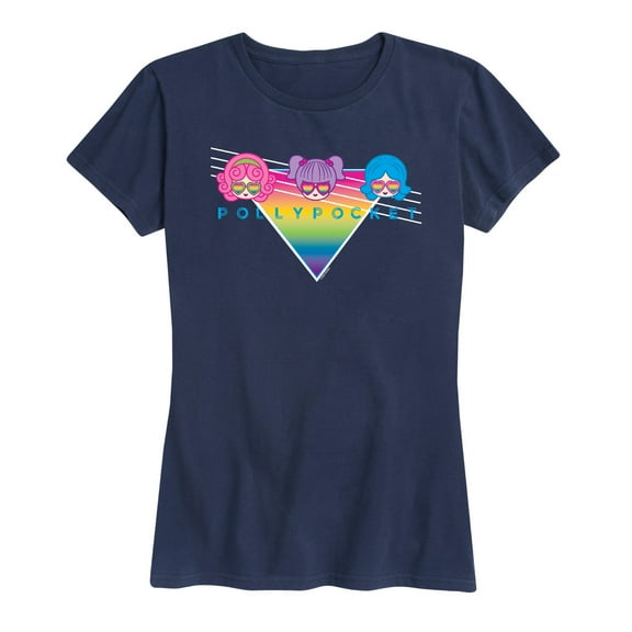 Polly Pocket - Polly Pocket Rainbow - LGBT Pride - Women's Short Sleeve Graphic T-Shirt