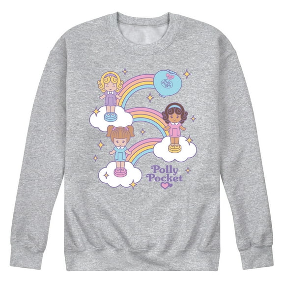 Polly Pocket - Polly Pocket Rainbows - Men's Crew Fleece Sweatshirt