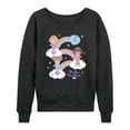 thumbnail image 1 of Polly Pocket - Polly Pocket Rainbows - Women's French Terry Long Sleeve Shirt, 1 of 5