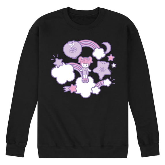 Polly Pocket - Polly Pocket Sticker Collage - Men's Crew Fleece Sweatshirt