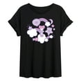 thumbnail image 1 of Polly Pocket - Polly Pocket Sticker Collage - Women's Oversized Graphic T-Shirt, 1 of 5
