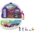 thumbnail image 1 of Polly Pocket Rainbow Dream Wearable Purse Compact, Travel Toy with 2 Micro Dolls & Sport Accessories, 1 of 7